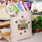 Stitched Together Quilting Canvas Personalized Tote Bag
